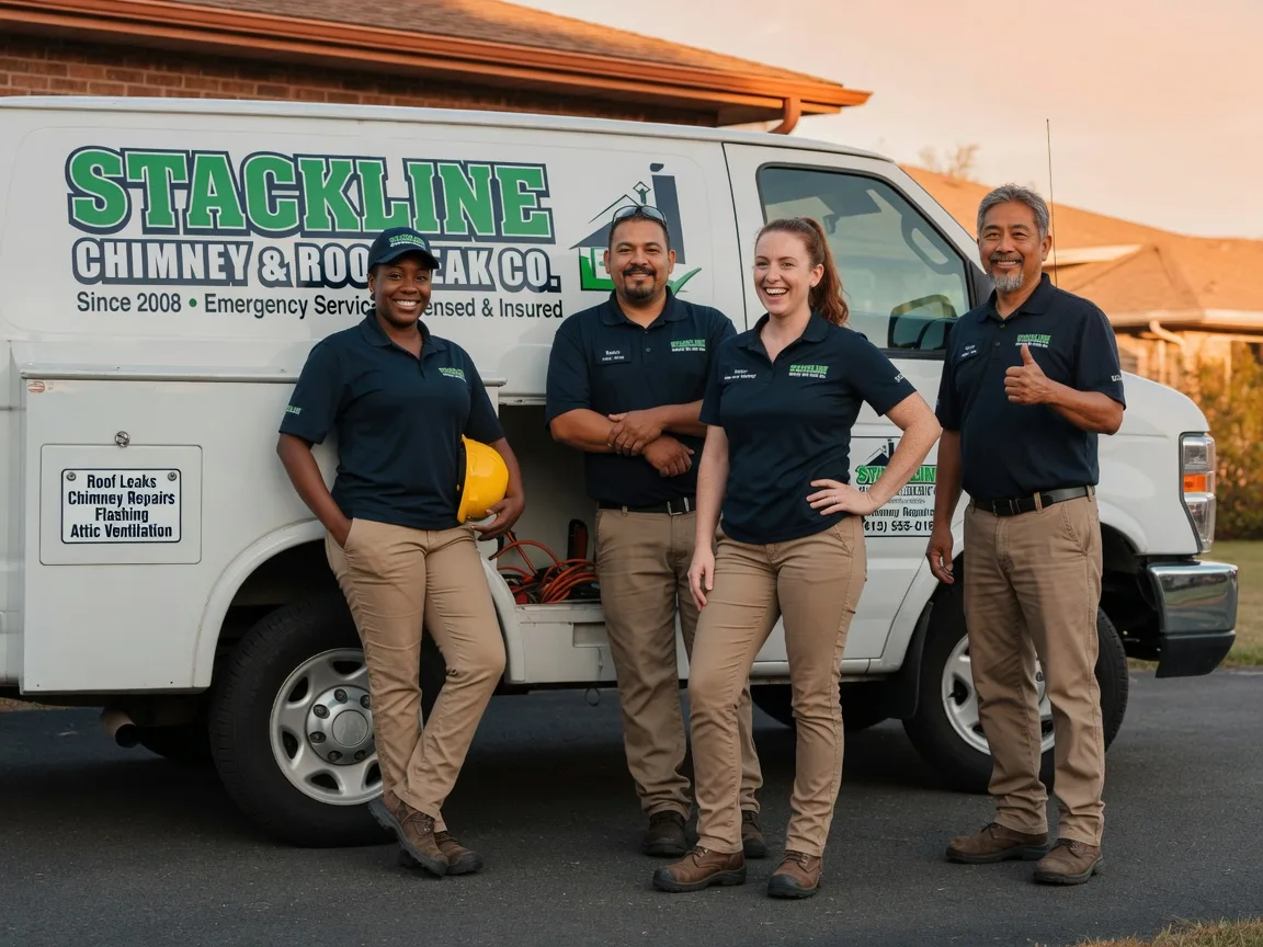 Chimney flashing repair company in Wilson, WY